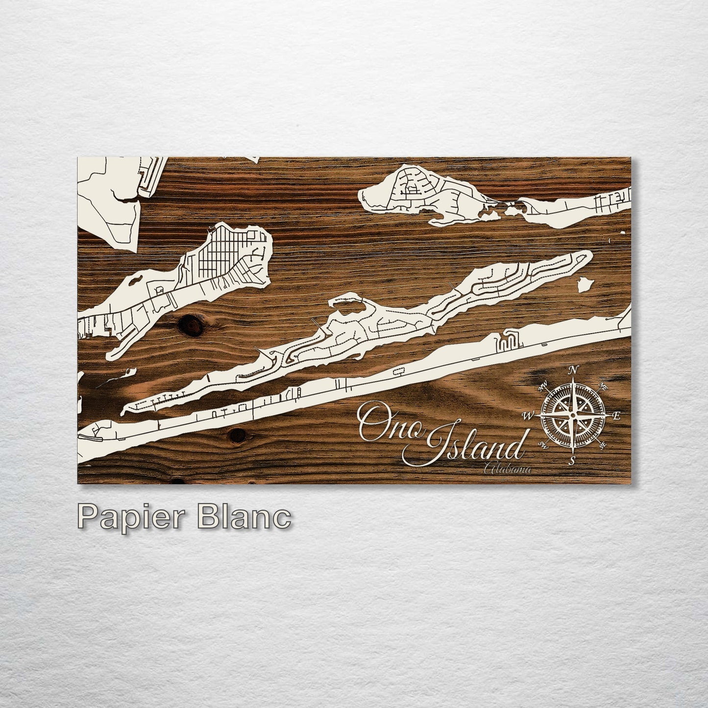 Ono Island, Alabama Street Map