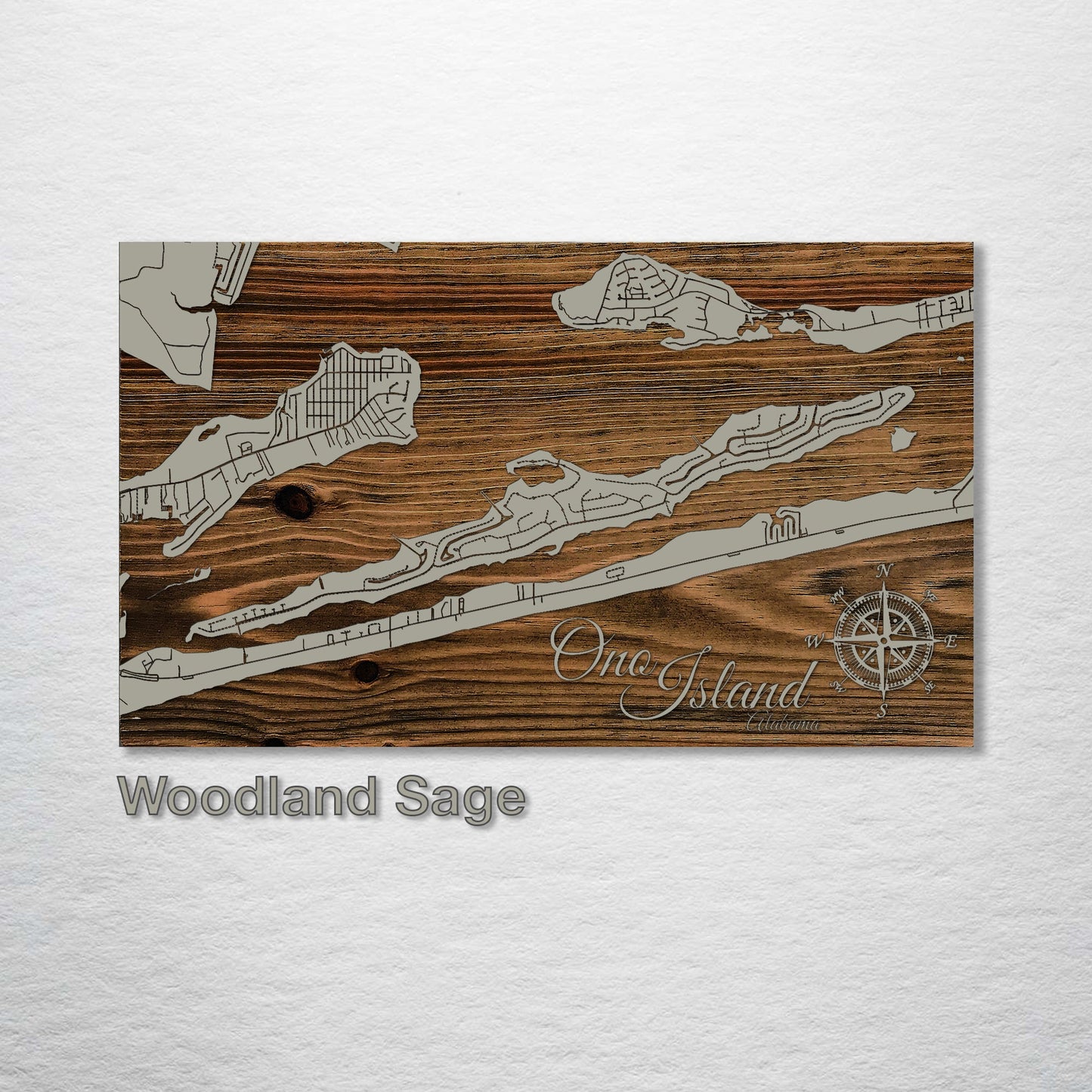 Ono Island, Alabama Street Map