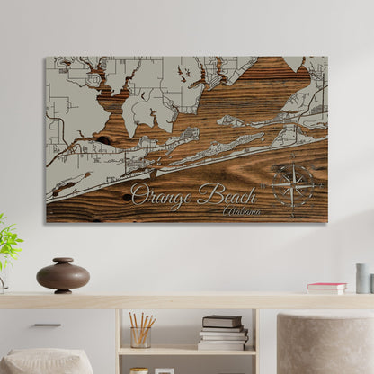 Orange Beach, Alabama Street Map