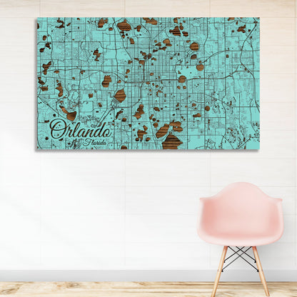 Orlando, Florida Street Map