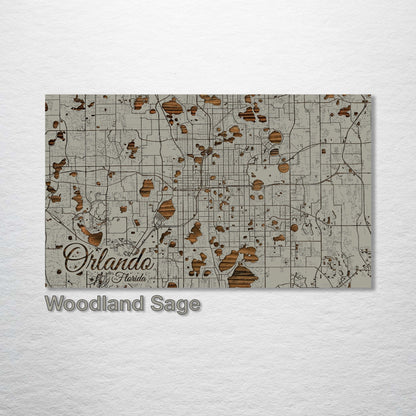 Orlando, Florida Street Map