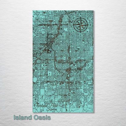 Overland Park, Kansas Street Map