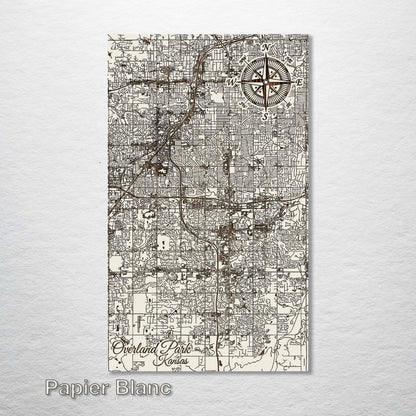 Overland Park, Kansas Street Map