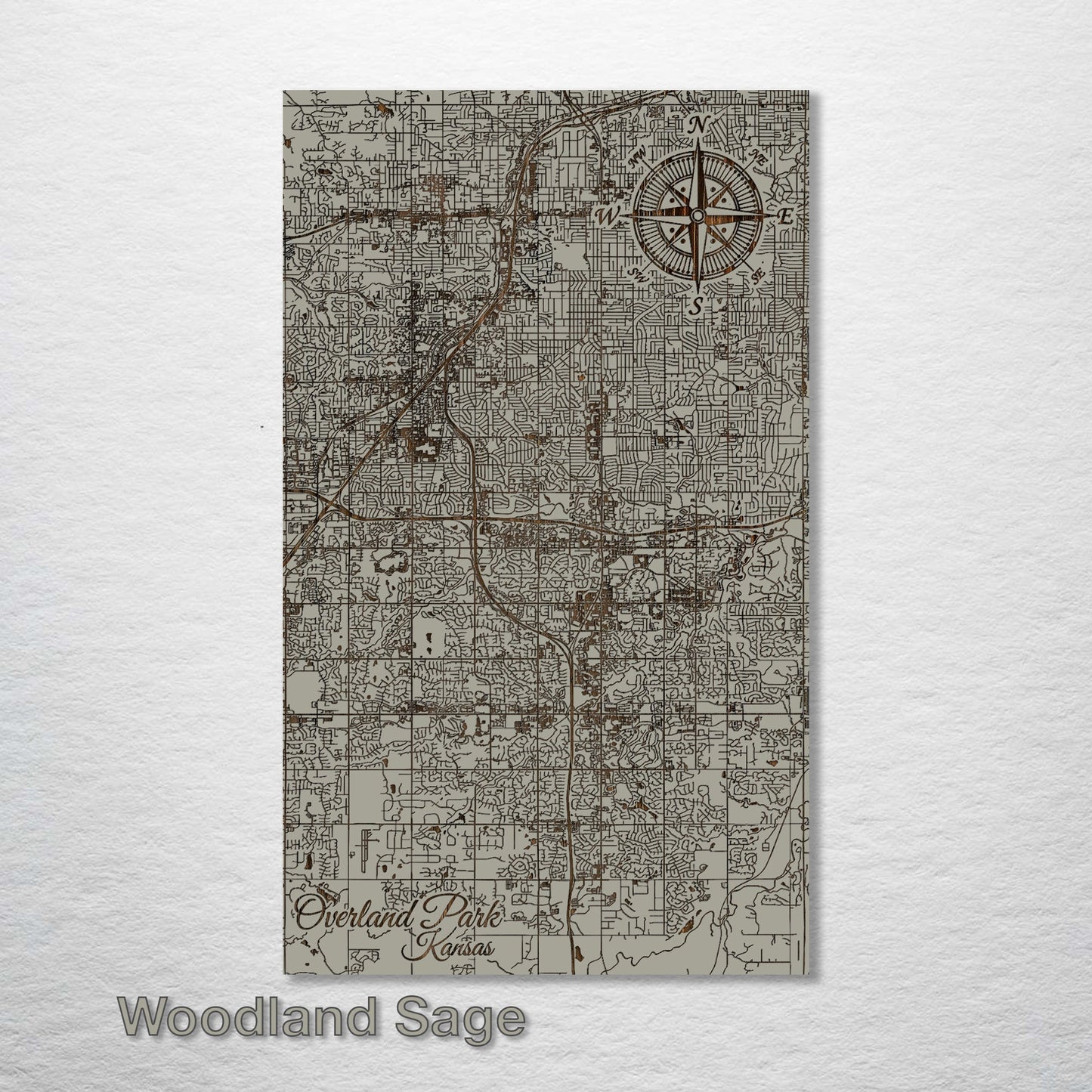 Overland Park, Kansas Street Map