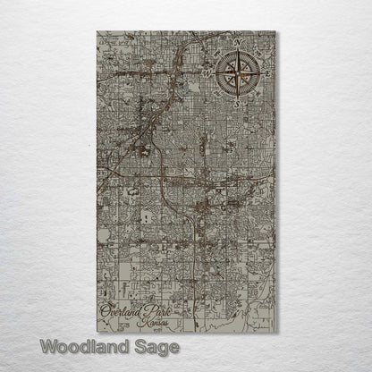 Overland Park, Kansas Street Map