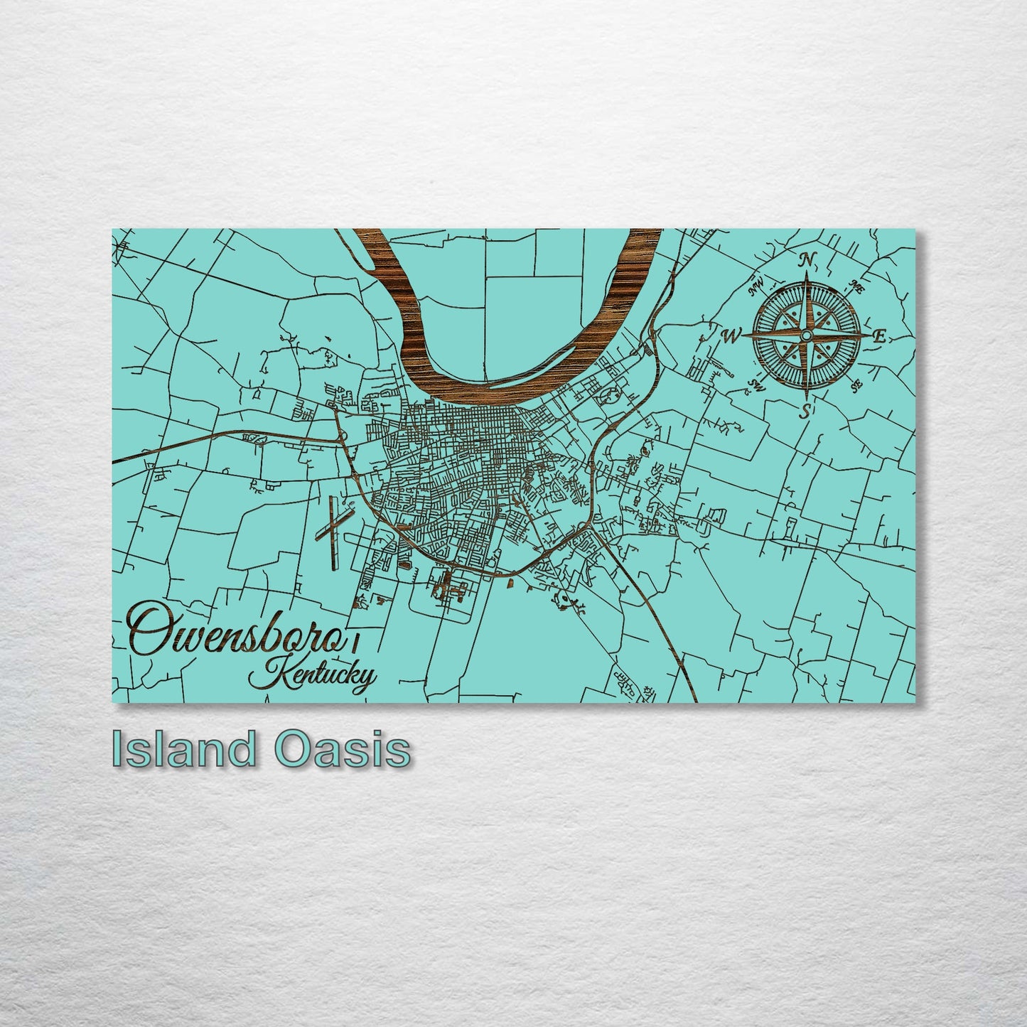 Owensboro, Kentucky Street Map