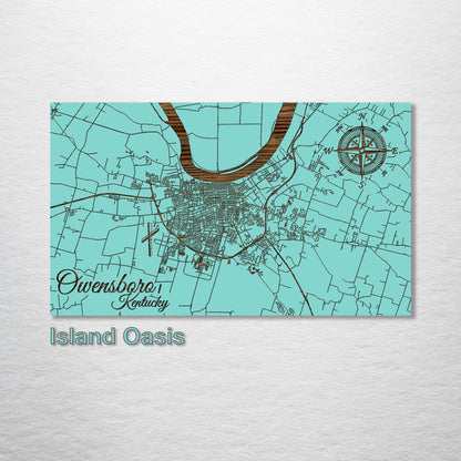 Owensboro, Kentucky Street Map