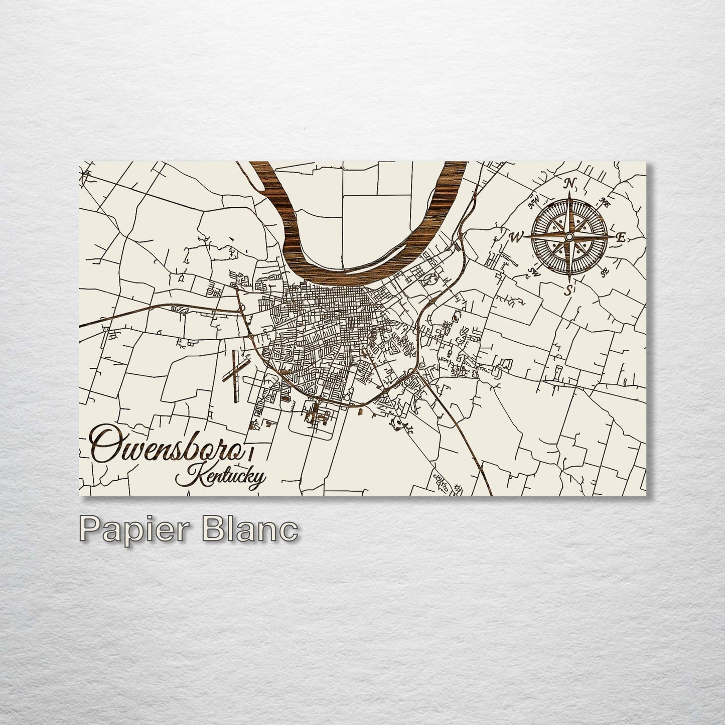 Owensboro, Kentucky Street Map