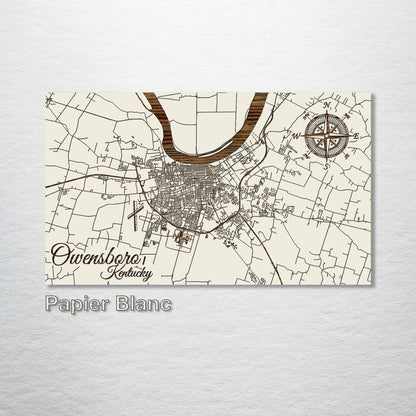 Owensboro, Kentucky Street Map