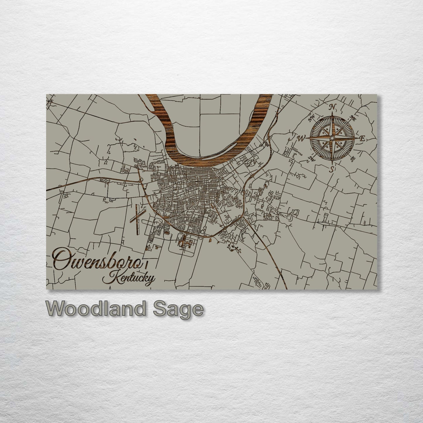 Owensboro, Kentucky Street Map