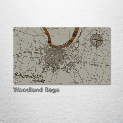 Owensboro, Kentucky Street Map