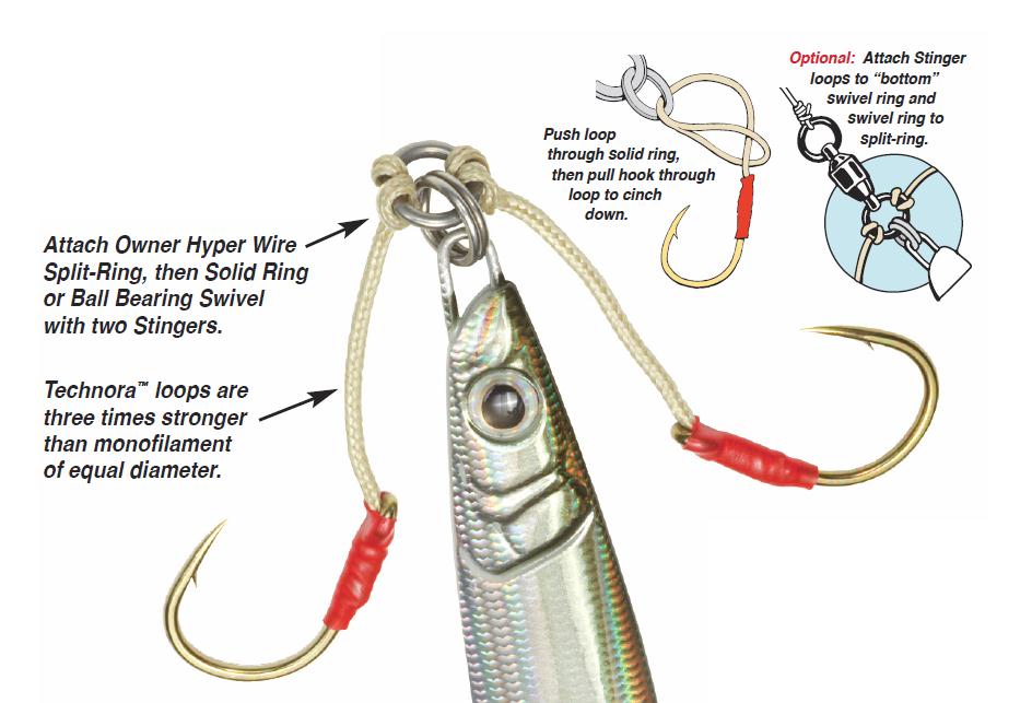 Owner Dancing Stinger Assist Hooks