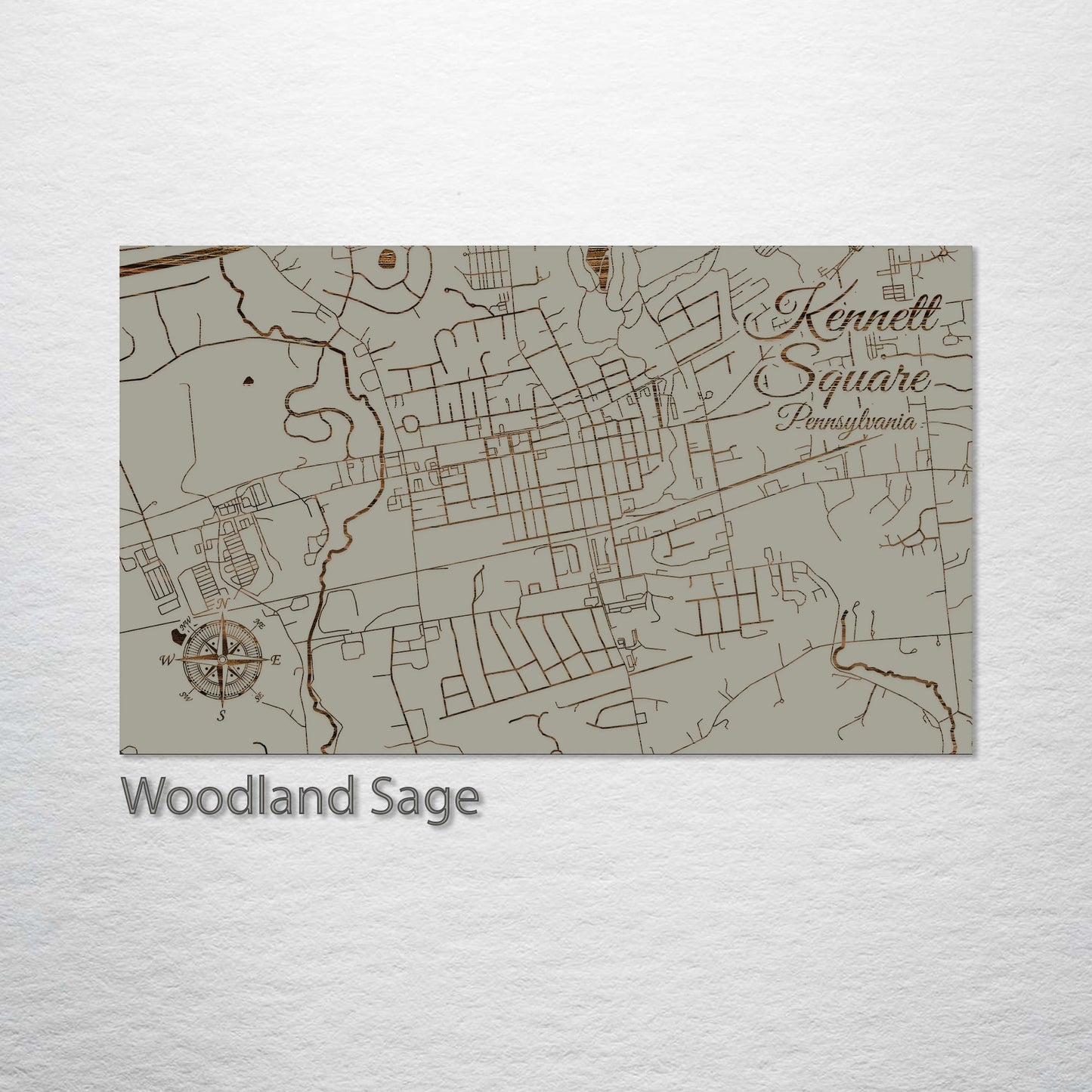 Kennett Square, Pennsylvania Street Map