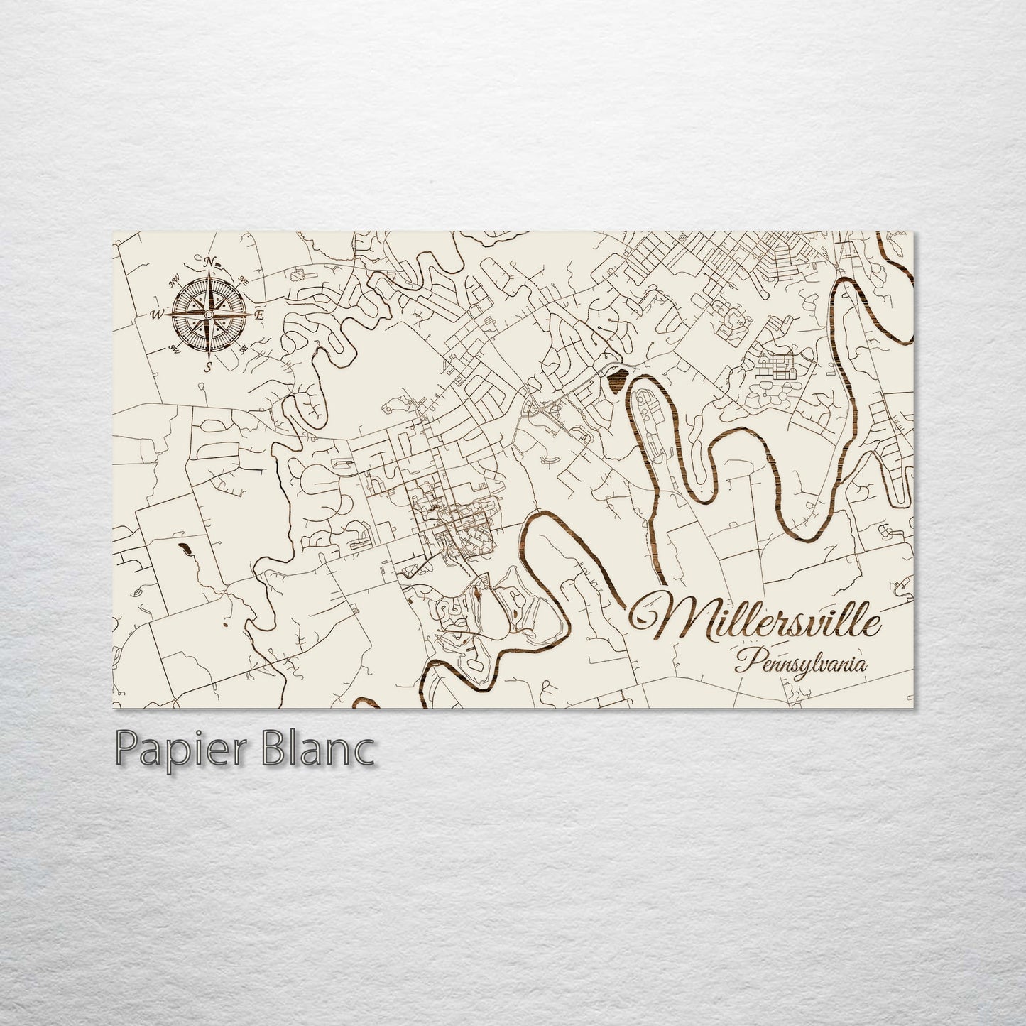 Millersville, Pennsylvania Street Map