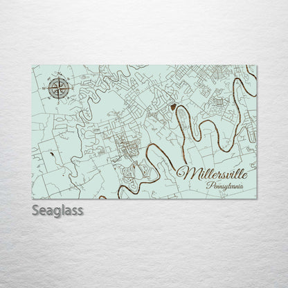 Millersville, Pennsylvania Street Map