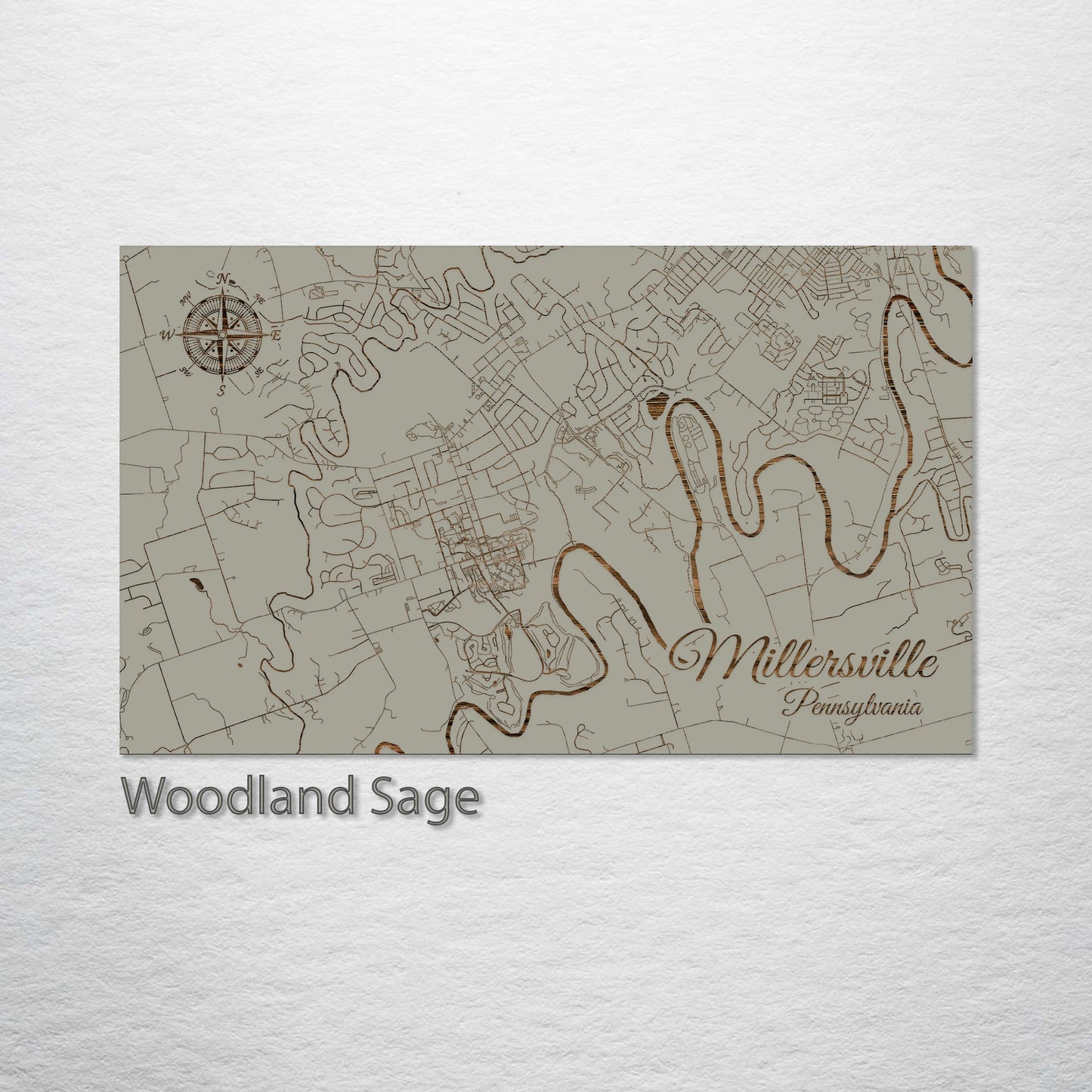 Millersville, Pennsylvania Street Map