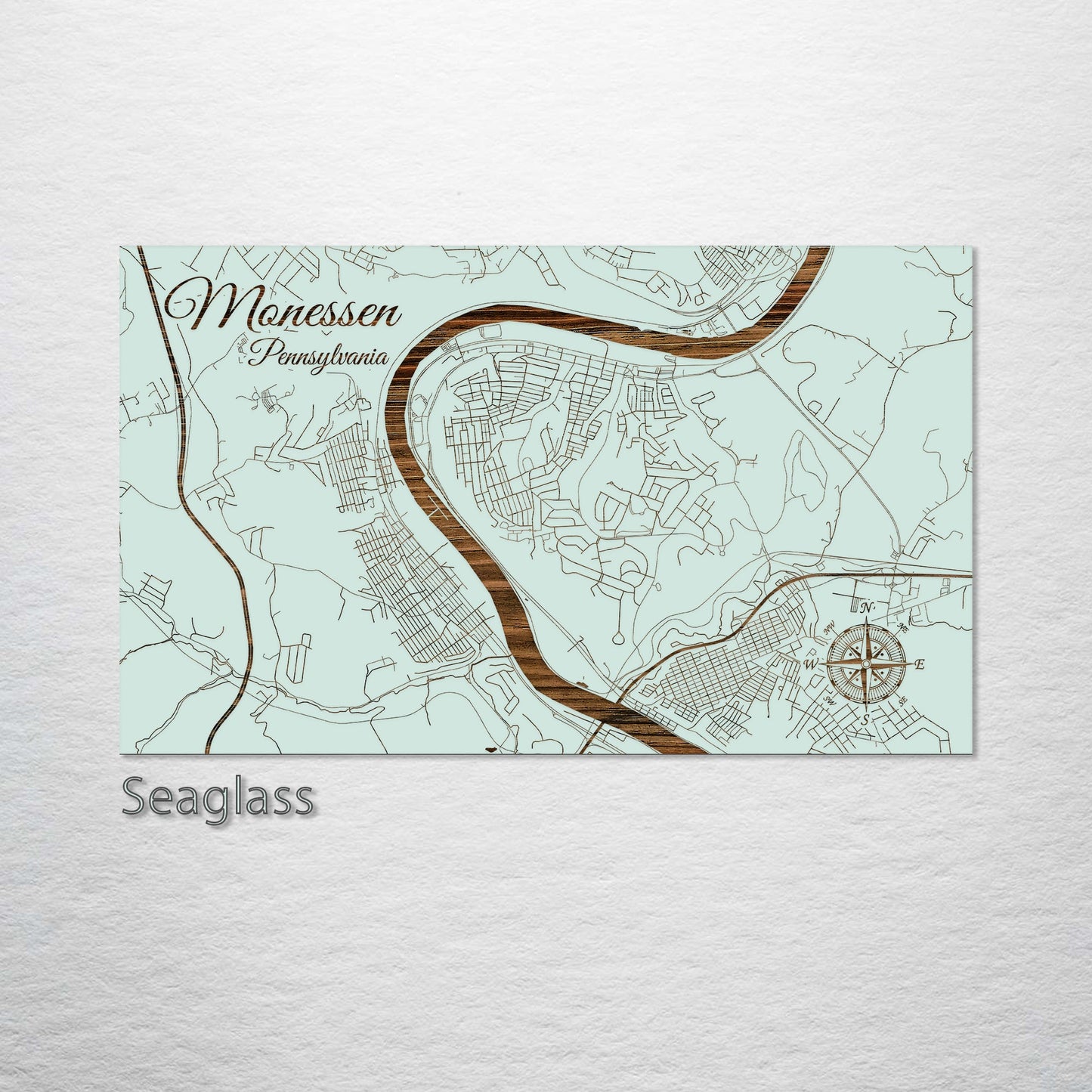 Monessen, Pennsylvania Street Map