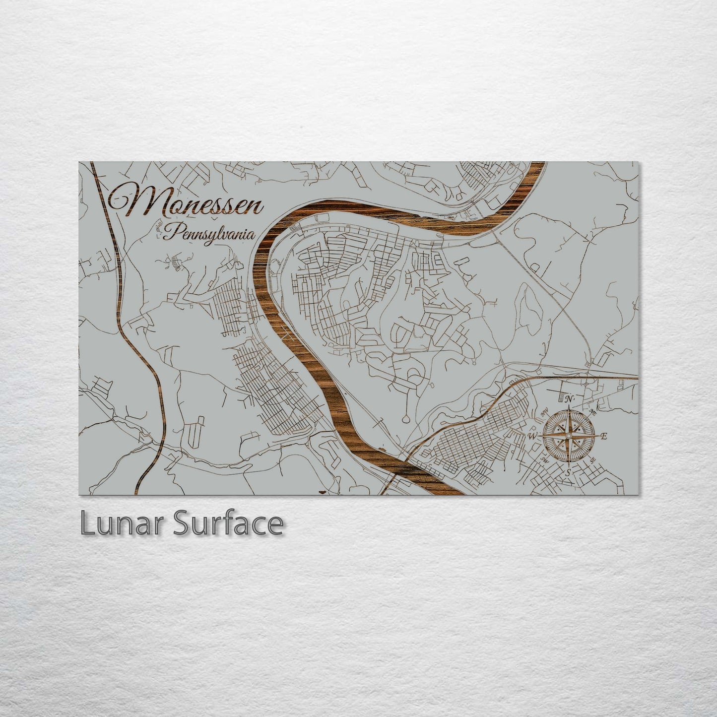 Monessen, Pennsylvania Street Map