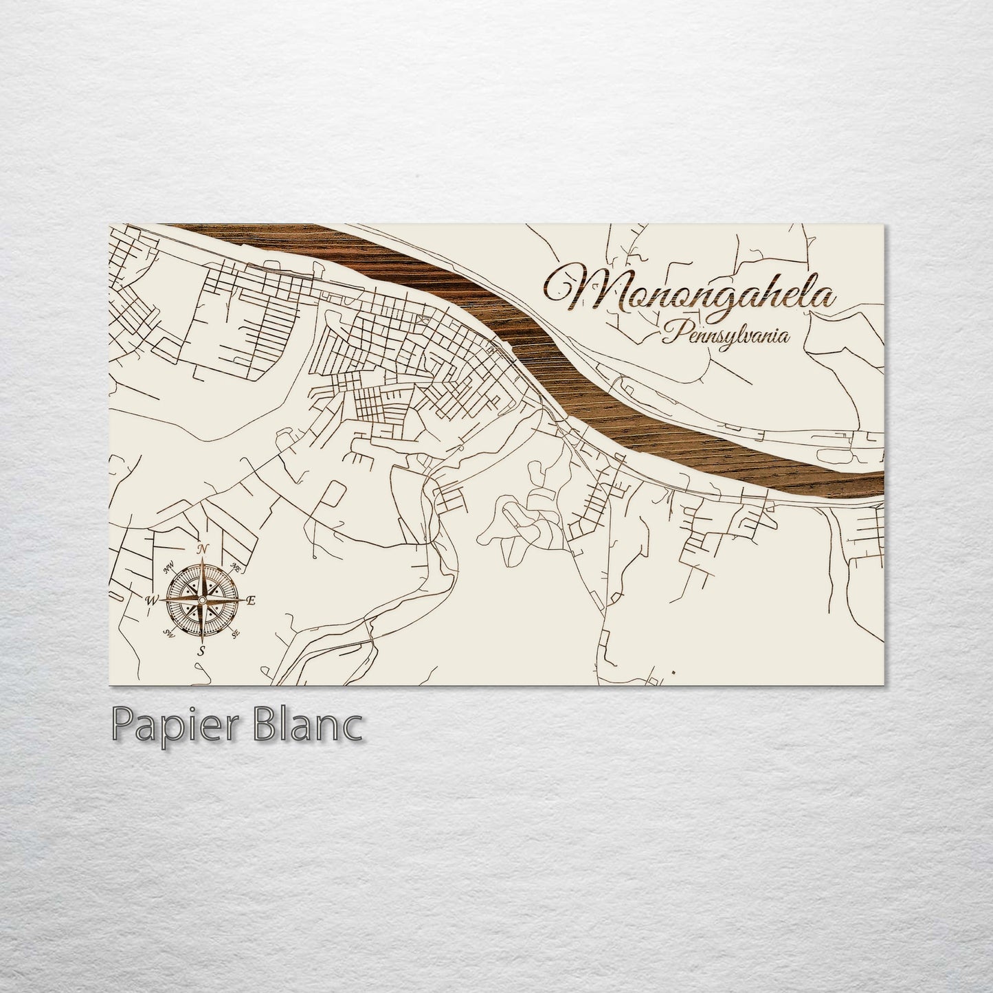 Monongahela, Pennsylvania Street Map