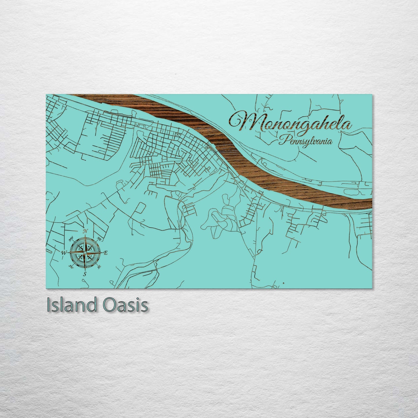 Monongahela, Pennsylvania Street Map