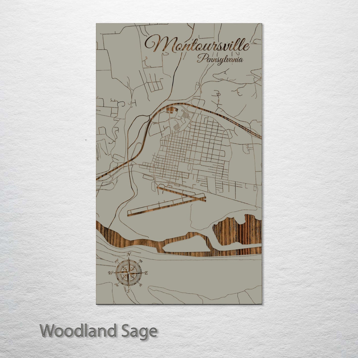 Montoursville, Pennsylvania Street Map