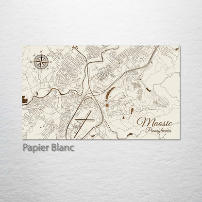 Moosic, Pennsylvania Street Map