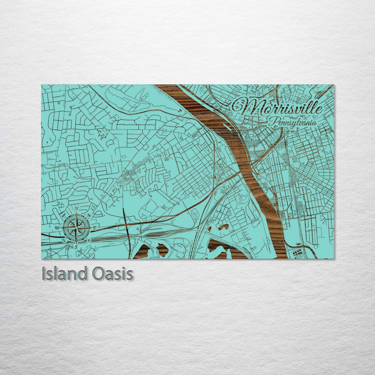 Morrisville, Pennsylvania Street Map