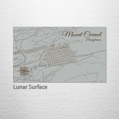 Mount Carmel, Pennsylvania Street Map