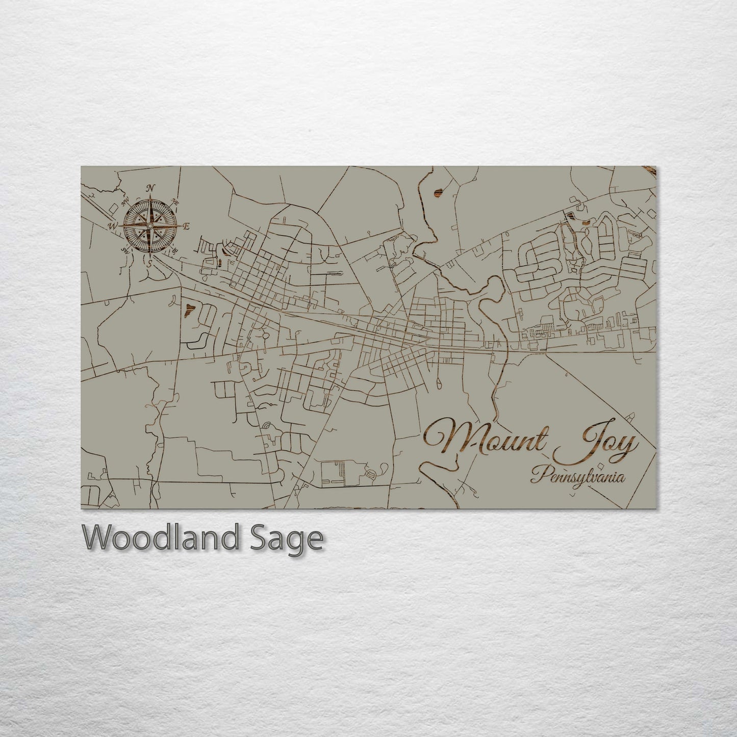 Mount Joy, Pennsylvania Street Map