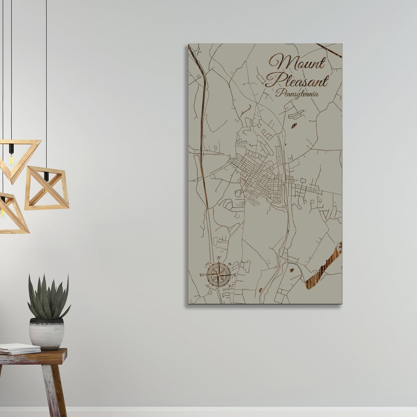 Mount Pleasant, Pennsylvania Street Map