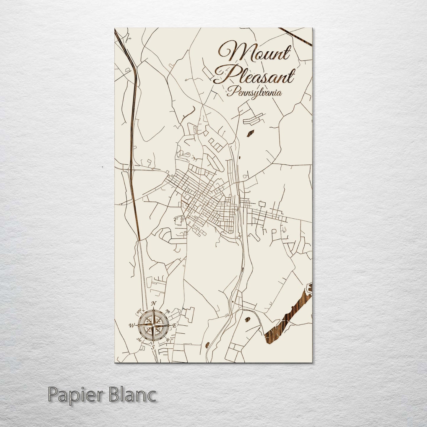 Mount Pleasant, Pennsylvania Street Map