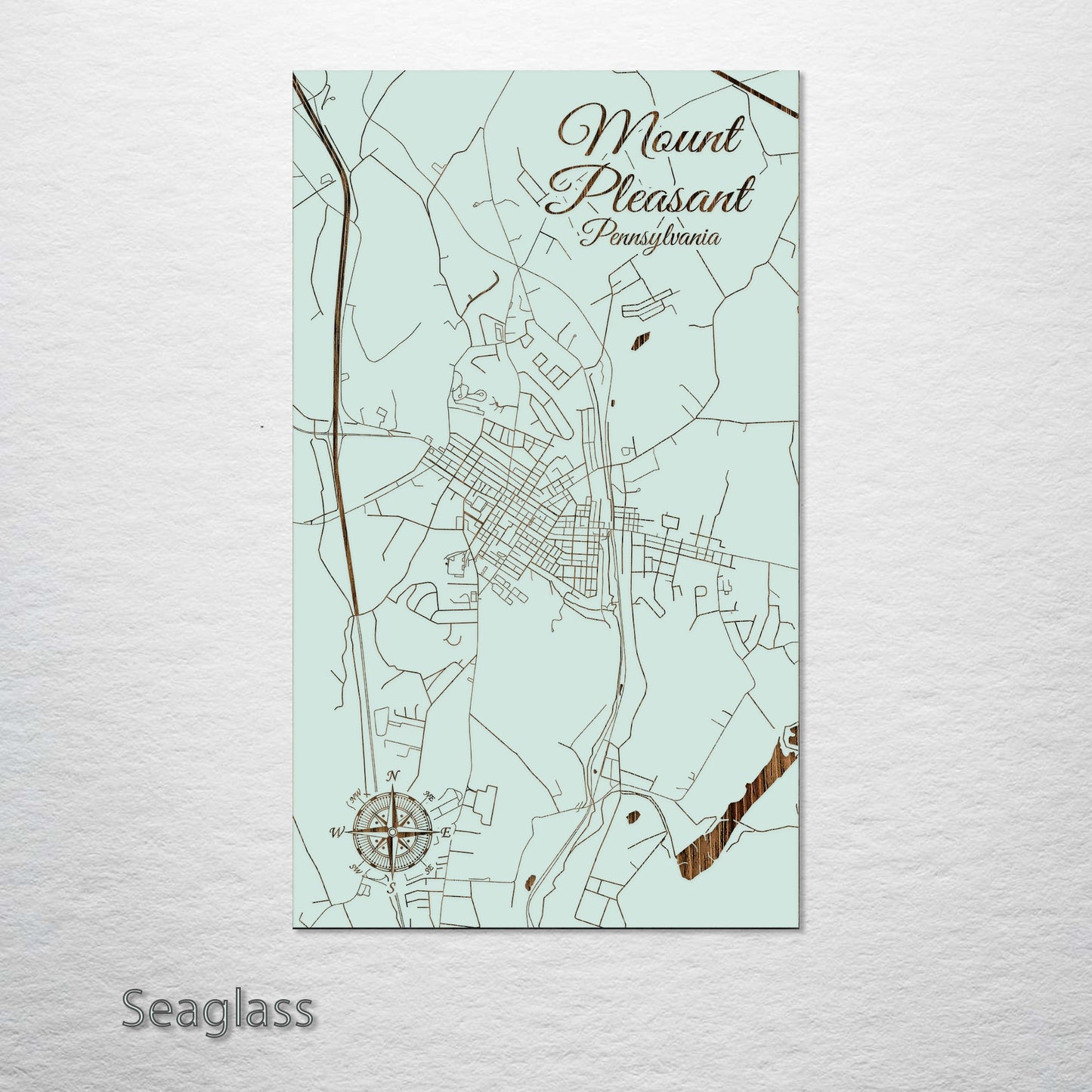 Mount Pleasant, Pennsylvania Street Map