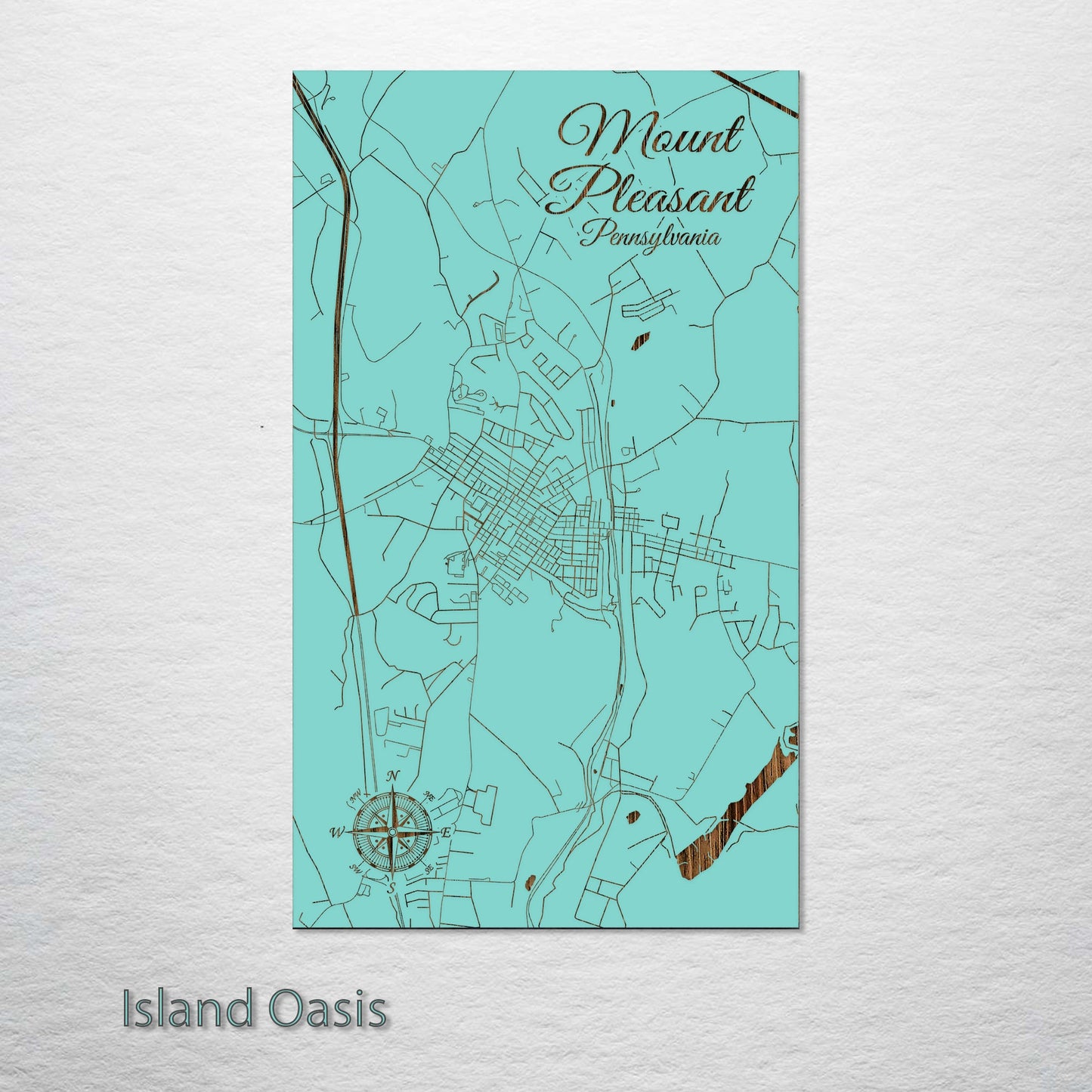 Mount Pleasant, Pennsylvania Street Map