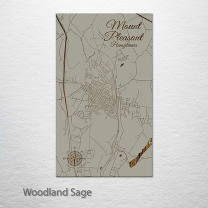 Mount Pleasant, Pennsylvania Street Map