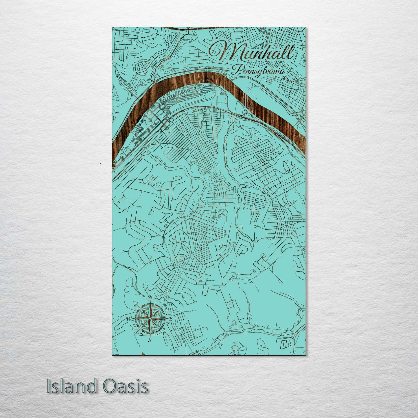 Munhall, Pennsylvania Street Map