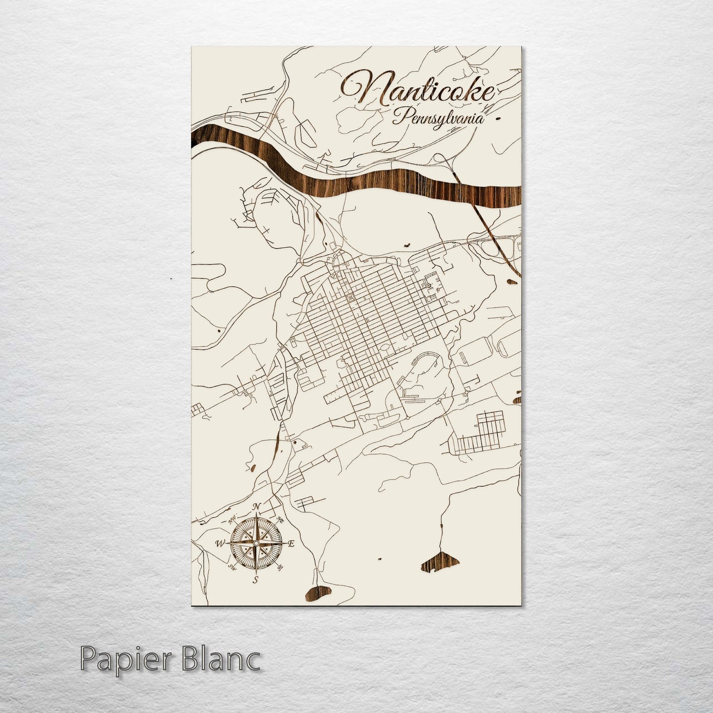 Nanticoke, Pennsylvania Street Map