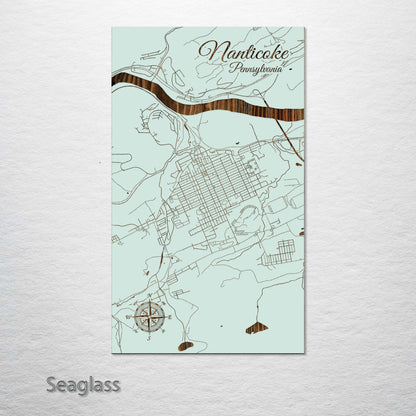 Nanticoke, Pennsylvania Street Map