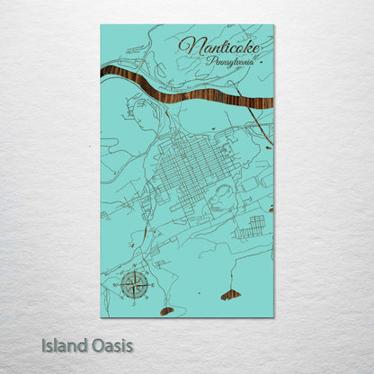 Nanticoke, Pennsylvania Street Map