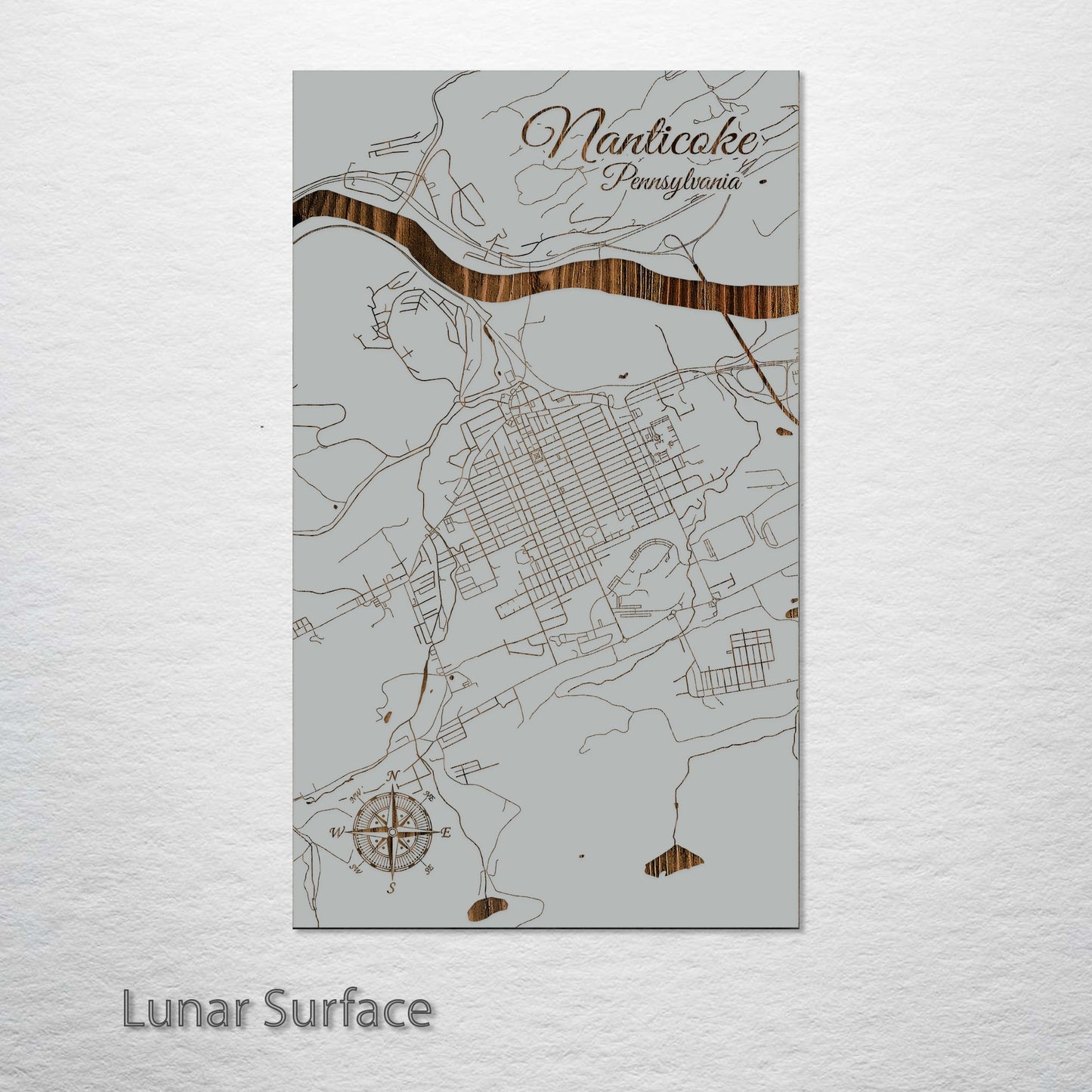 Nanticoke, Pennsylvania Street Map