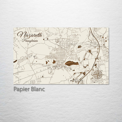 Nazareth, Pennsylvania Street Map