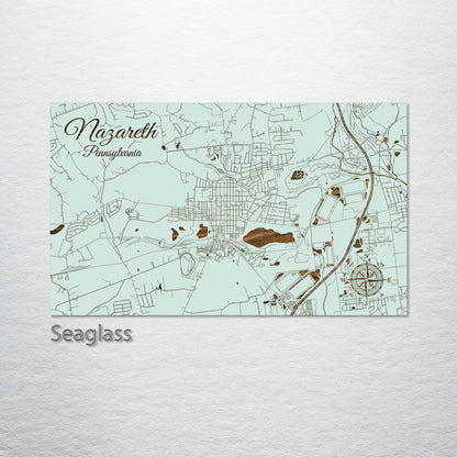 Nazareth, Pennsylvania Street Map