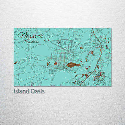 Nazareth, Pennsylvania Street Map