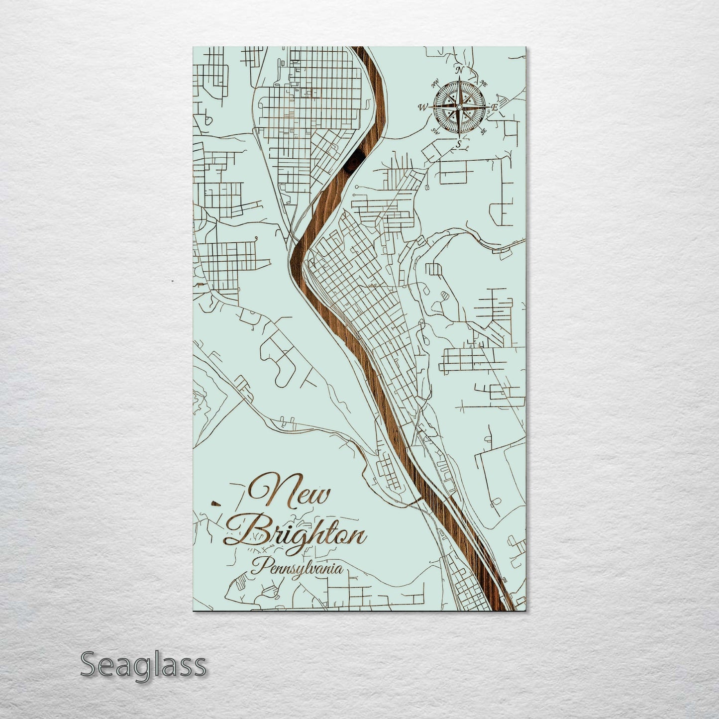New Brighton, Pennsylvania Street Map