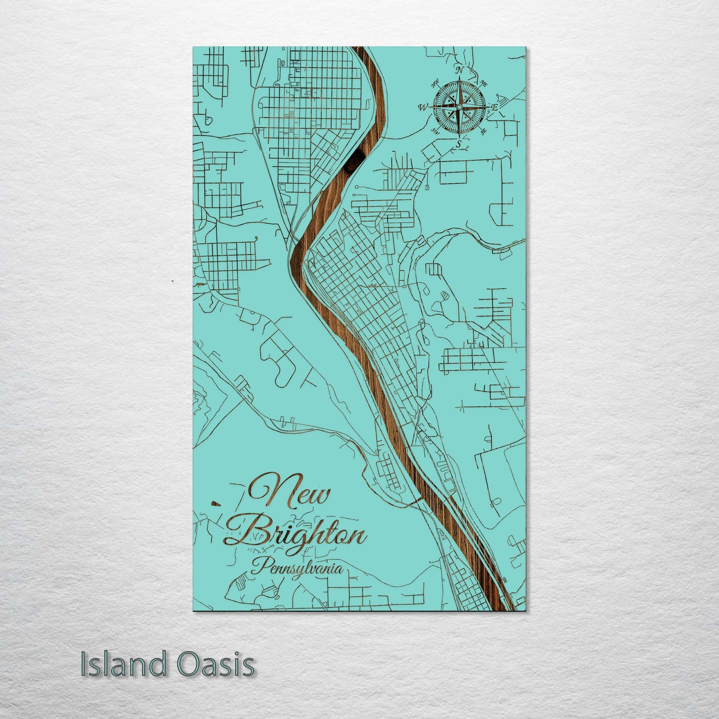 New Brighton, Pennsylvania Street Map