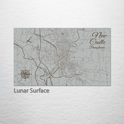 New Castle, Pennsylvania Street Map