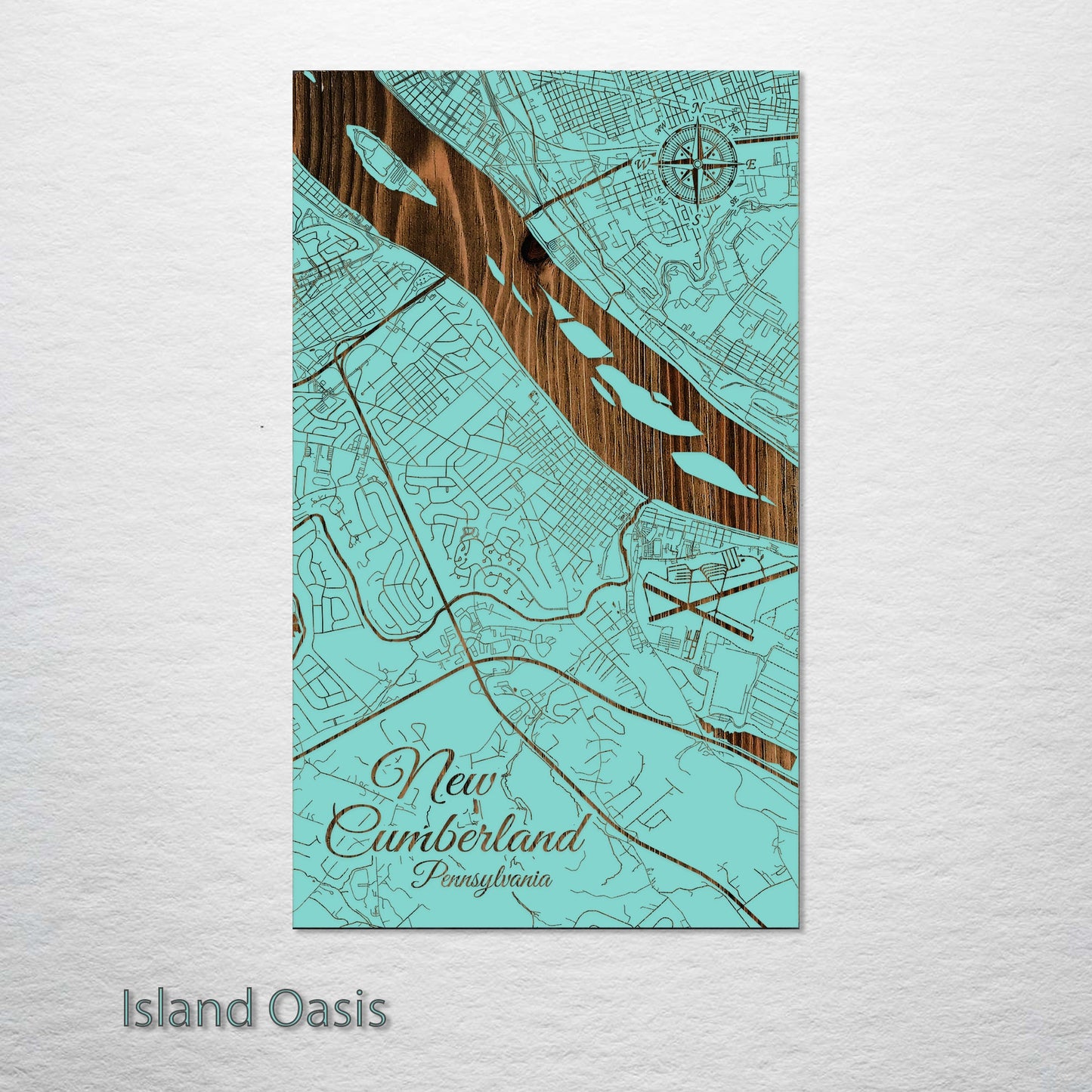 New Cumberland, Pennsylvania Street Map