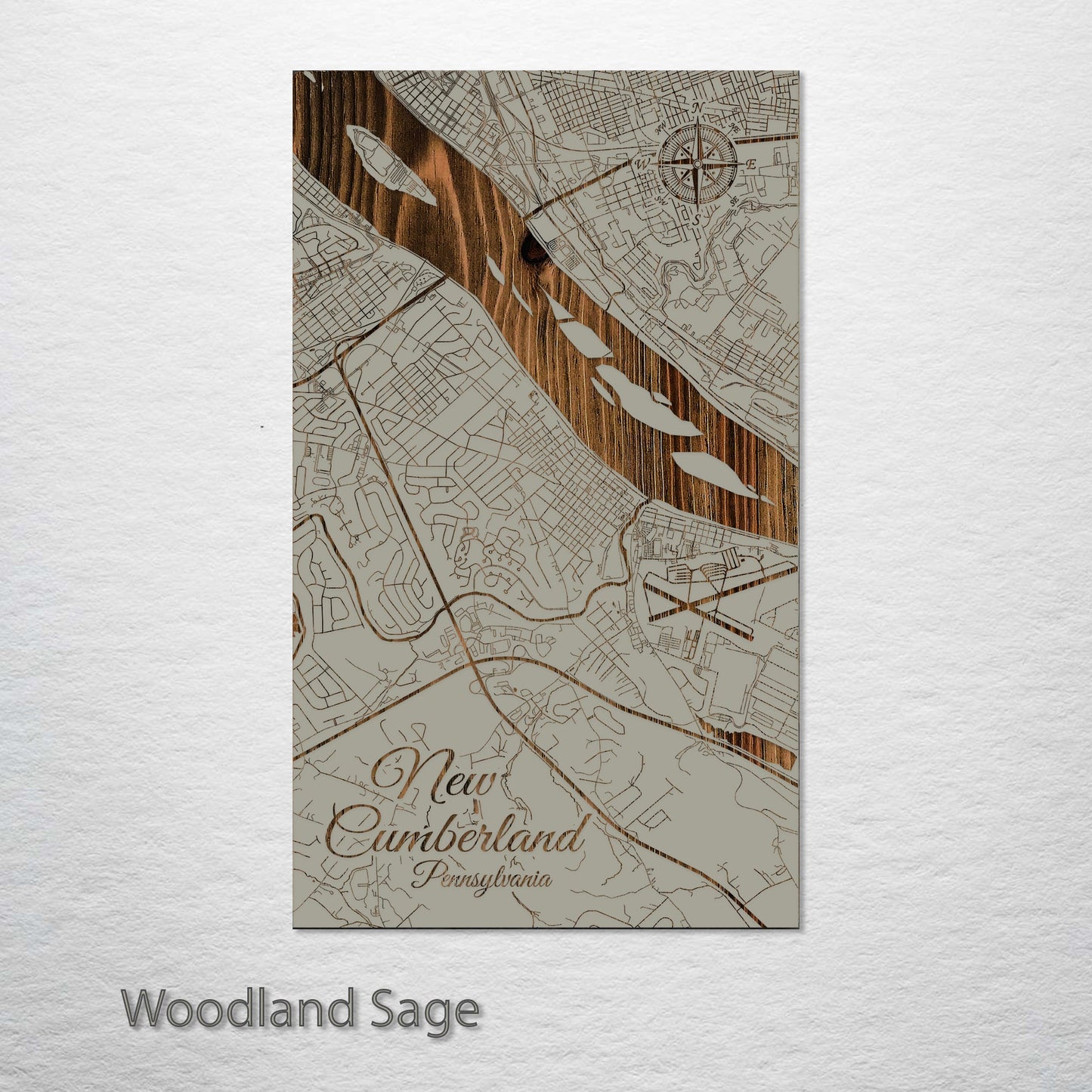 New Cumberland, Pennsylvania Street Map