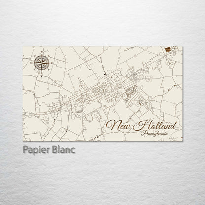 New Holland, Pennsylvania Street Map