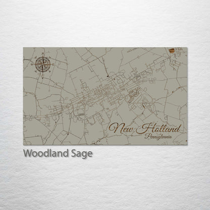 New Holland, Pennsylvania Street Map