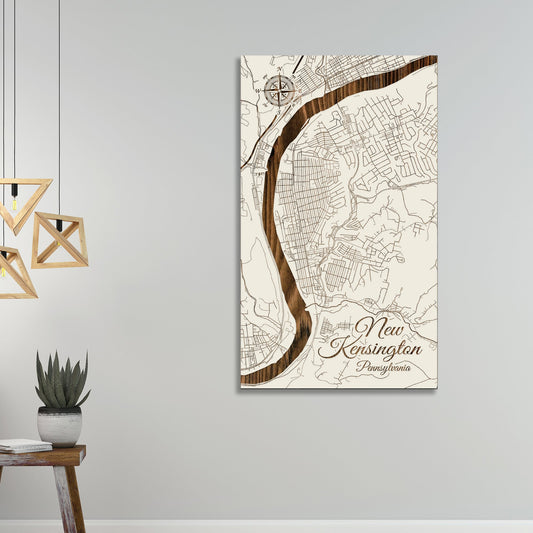 New Kensington, Pennsylvania Street Map